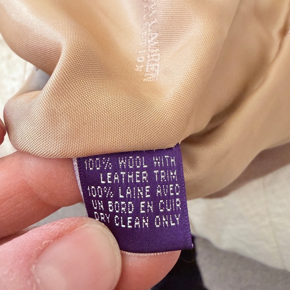 Ralph Lauren Purple Label Wool Pencil Skirt - Picture 7 of 8